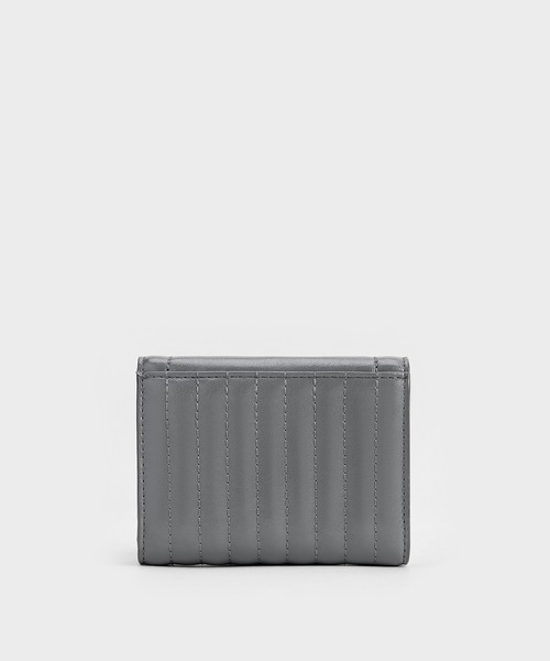 CHARLES & KEITH◆Donna クリンクルエフェクトウォレット/送料込 CHARLES & KEITH｜Donna ドンナ クリンクルエフェクトウォレット
