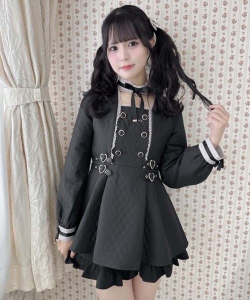 ♡アロマンティックさまのおリボンセット♡ ROJITA セットアップ チョーカーリボンダブルボタンセットアップ