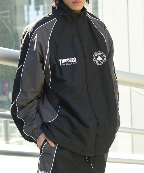 THRASHER ナイロンジャケット NYLON TRACK JACKET/スラッシャー