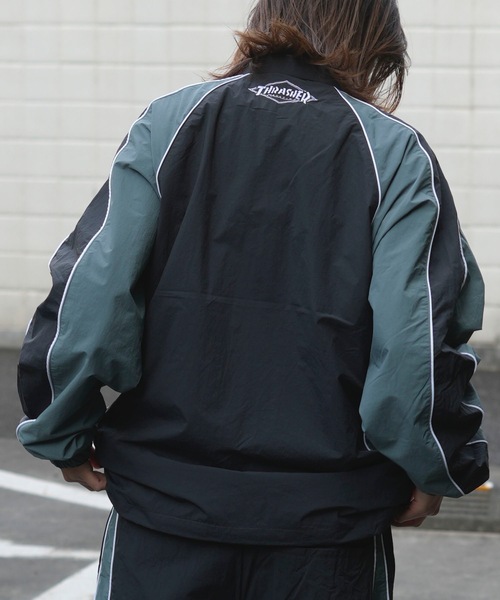 THRASHER（スラッシャー） ナイロンジャケット NYLON TRACK JACKET