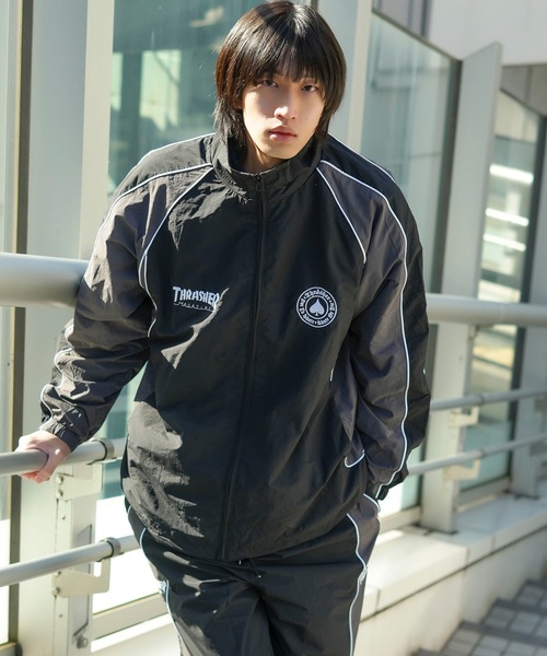 THRASHER ナイロンジャケット NYLON TRACK JACKET/スラッシャー