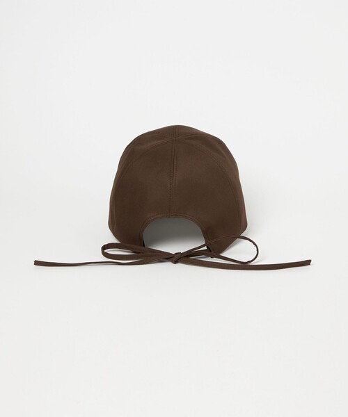 UNITED ARROWS バックリボン キャップ UV ブラウン UNITED ARROWS（ユナイテッドアローズ）の「バックリボン