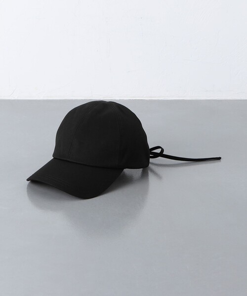 UNITED ARROWS キャップ 帽子 コットン バックリボン UV