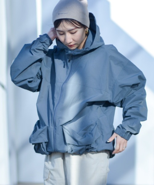 snow peak コート ジャケット Nylon Tussah Jacket フード