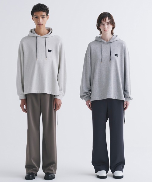 CULLNI パーカー CULLNI パーカー Logo Embroidery Hoodie メンズ レディース