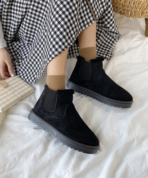 「Miniministore」 ショートブーツ 22.5cm ブラック レディース_画像3