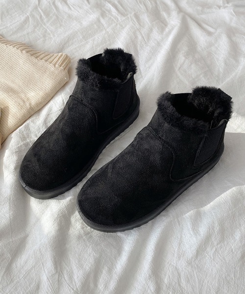 「Miniministore」 ショートブーツ 22.5cm ブラック レディース_画像5