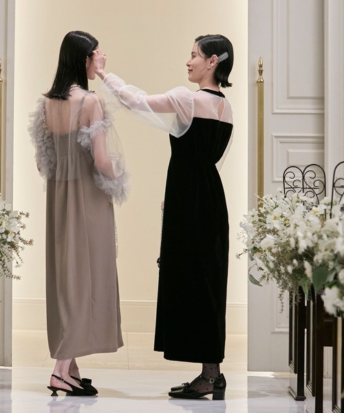 forksy.（フォルクシー） ドッキングワンピース FREE ネイビー