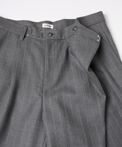ワイドパンツ スラックス OVER RAP SLACKS メンズ レディースの画像