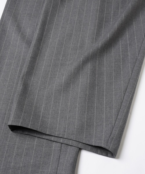ワイドパンツ スラックス OVER RAP SLACKS メンズ レディースの画像
