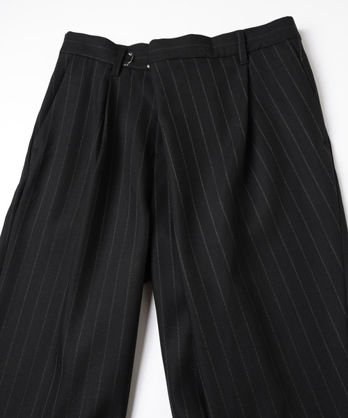 ワイドパンツ スラックス OVER RAP SLACKS メンズ レディースの画像