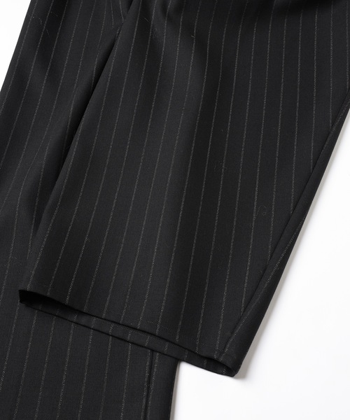 ワイドパンツ スラックス OVER RAP SLACKS メンズ レディースの画像