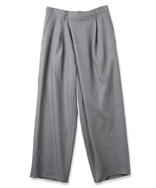 ワイドパンツ スラックス OVER RAP SLACKS メンズ レディースの画像
