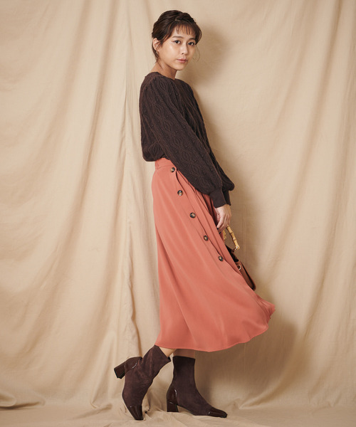 「SUPREME.LA.LA.」 長袖ニット MEDIUM ピンク レディース_画像7