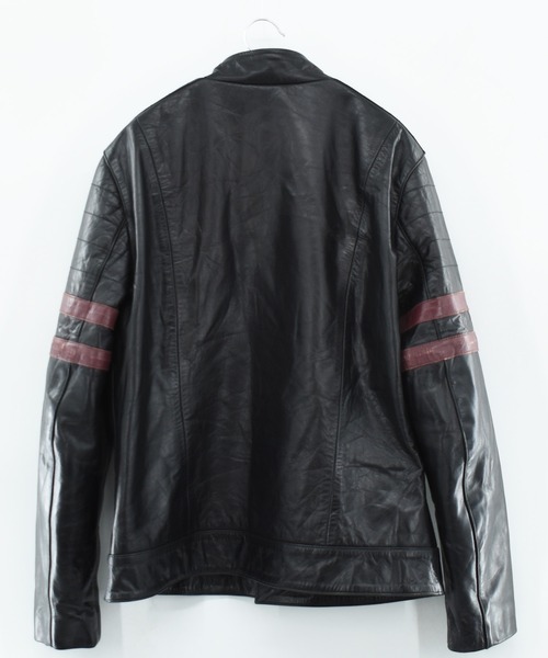ヴィンテージ レザージャケット ブラック Amazon.co.jp: [リーバイス] レザー ジャケット CLOTHING Biker