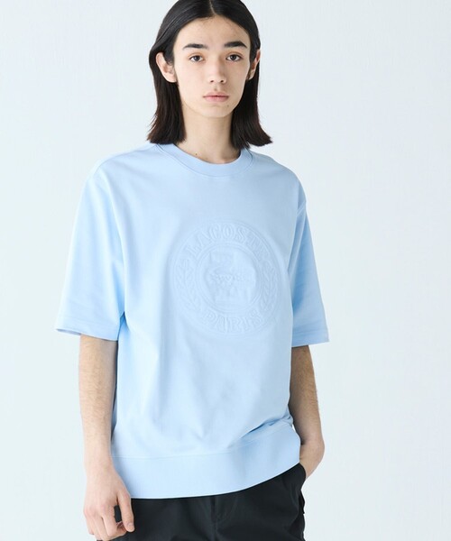 スウェット・トレーナー Lacoste TOP LACOSTE トレーナー スウェット クロップド丈 オーバーサイズ