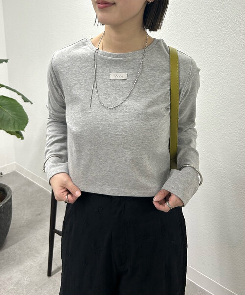 mystic tシャツ ロゴチビロングTシャツ レディース : ZOZOTOWN