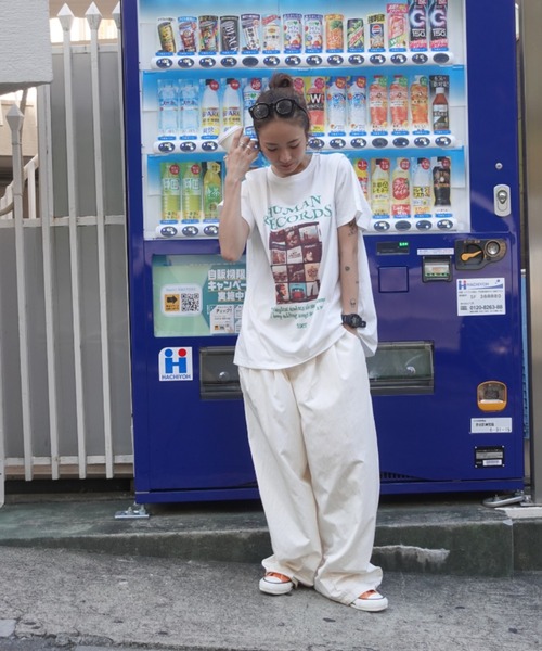 TEEN BOOP ワイドパンツ パンツ ボリュームラフパンツ レディース
