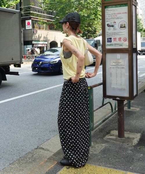 TEEN BOOP ワイドパンツ パンツ ボリュームラフパンツ レディース