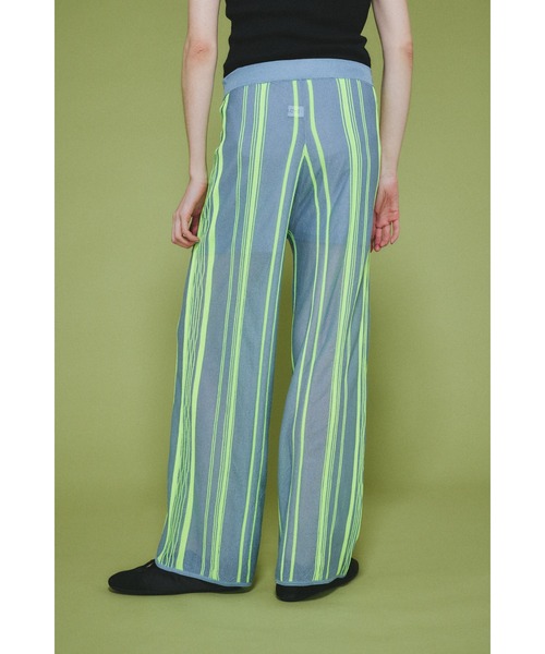 HeRIN.CYE パンツ Random patten knit pants ランダムパターン