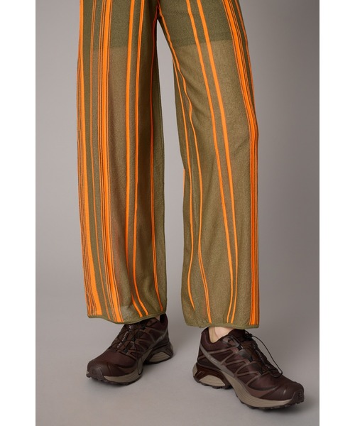 HeRIN.CYE パンツ Random patten knit pants ランダムパターン