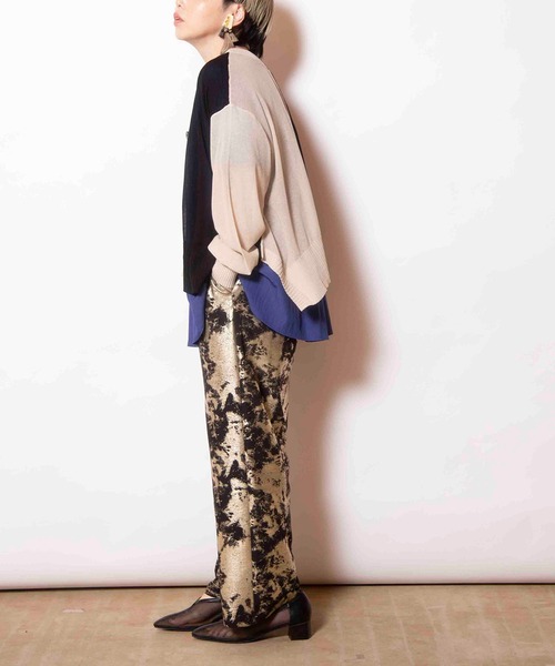 OSMOSIS（オズモーシス） ニット セーター 2WAYニットプルオーバー