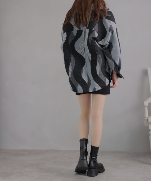 「VIVIAN」 ショートブーツ L ブラック レディース_画像4