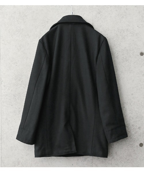 「WAIPER.inc」 ピーコート 36 ブラック メンズ_画像8