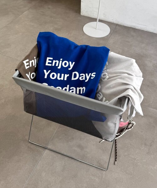 SEADAM トートバッグ 「SEADAM」「UNISEX」メッセージプリント