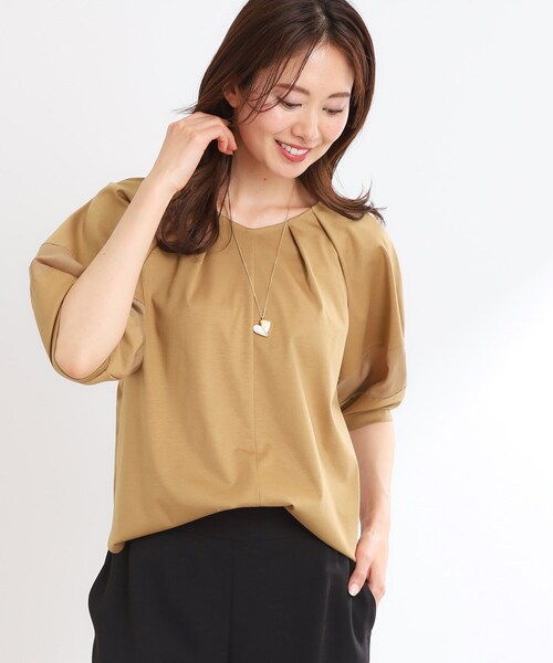 tシャツ 「夏SALE／接触冷感／マシンウォッシュ可」キレイめラグランスリーブジャージ レディース Reflect tシャツ 「夏SALE／接触冷感／マシンウォッシュ可