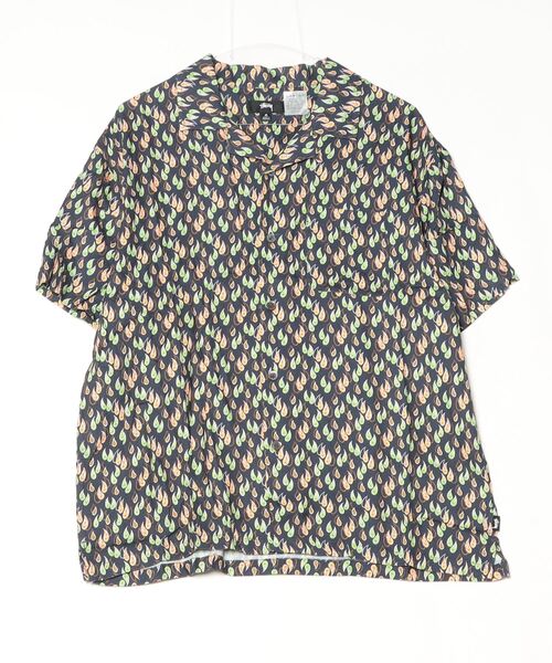 stussy オープンカラーシャツ　XL 00's Stussy Open Colar Shirt XL / オールドステューシー