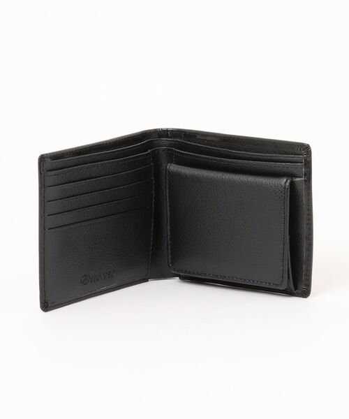 ブラックレザー二つ折り財布 DM0081900-1_2_3f96f098-0339-