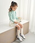靴下 ワンポイントハイソックス キッズ 子供 女の子の詳細画像1