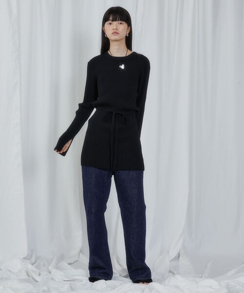 「Firsthand」 長袖ニット ONE SIZE オレンジ レディース_画像6