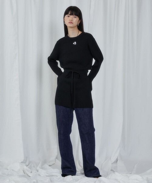 「Firsthand」 長袖ニット ONE SIZE オレンジ レディース_画像8