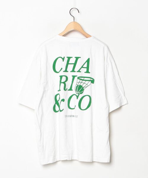 「CHARI&CO」 半袖Tシャツ LARGE ホワイト メンズ