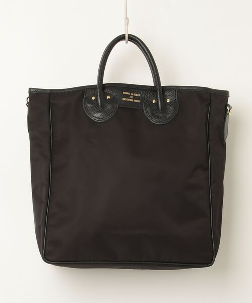 『美品』Young &Olsen ブラックトートバッグ　定価:40,700円 YOUNG&OLSEN The DRYGOODS STORE 「YOUNG&OLSEN STORE」 トート