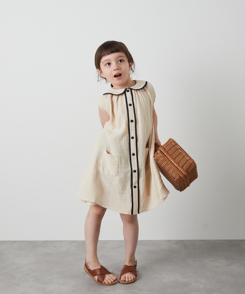 ymg_k様　Little maddie メキシカンワンピース　2-3y Little Maddie メキシカンワンピース 100cm - メルカリ