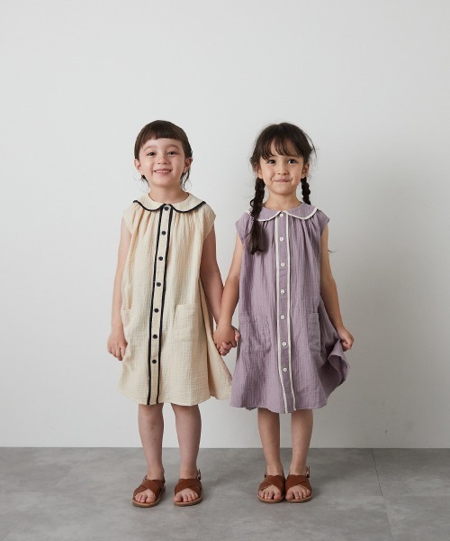 メゾピアノ ワンピース くま マリン 新品タグ付き メゾピアノ マリン