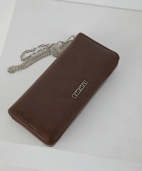 MURUA（ムルーア） 財布 ラウンドファスナー長財布 MR-W1361 フレーム