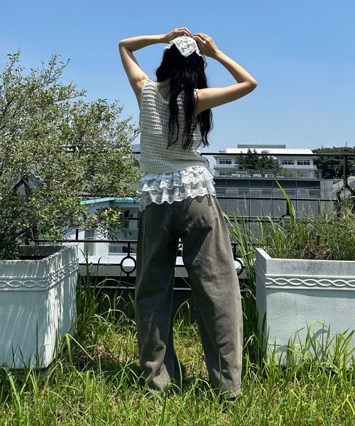 crewre ラップレイヤードIラインスカート size1 crewre online shop / ラップレイヤードIラインスカート