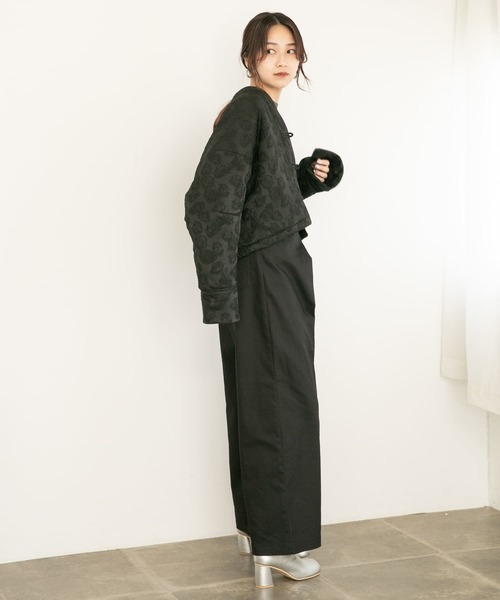 「KBF」 デニムパンツ 36 グレー レディース