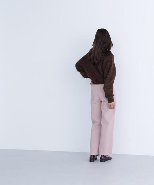 ナチュラルビューティーベーシック（NATURAL BEAUTY BASIC）/私に“ちょうどいい”ワイドストレートパンツ NATURAL BEAUTY BASIC（ナチュラルビューティーベーシック） パンツ