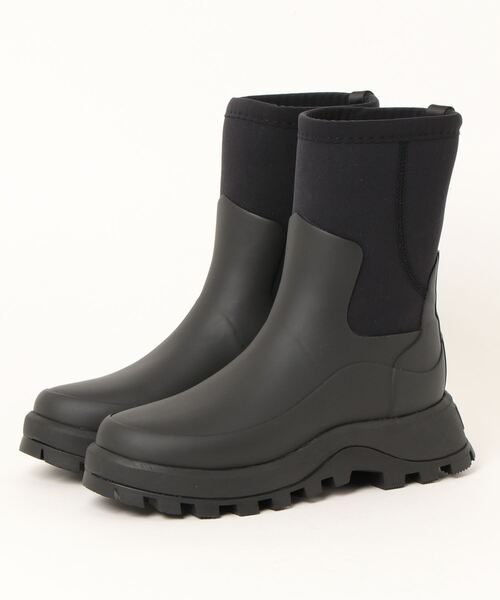 HUNTER UK6レインブーツ黒 HUNTER 「HUNTER」 レインブーツ UK6 ブラック レディース