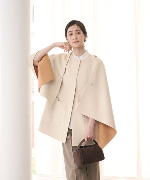 UNITED ARROWS バイカラー リバー ベスト UNITED ARROWS コート アウター バイカラー リバー ベスト