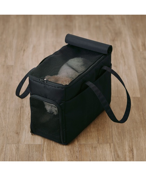 無印良品（MUJI） ペット用 洗えるキャリーバッグ 大／約幅23×奥行