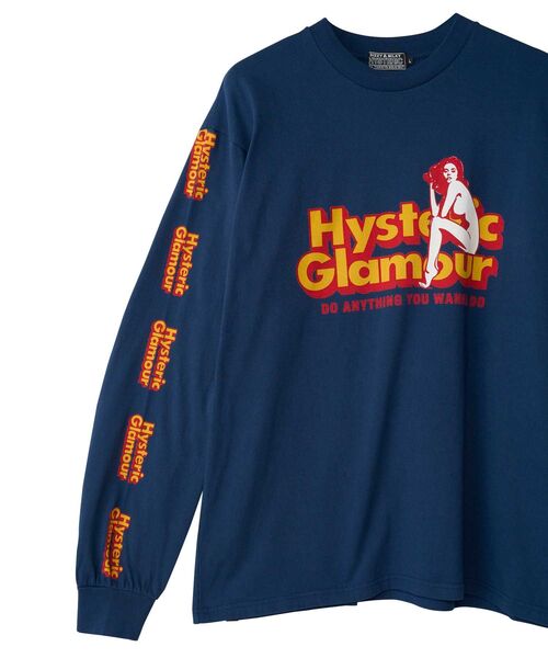 HYSTERIC GLAMOUR tシャツ DO ANYTHING Tシャツ メンズ