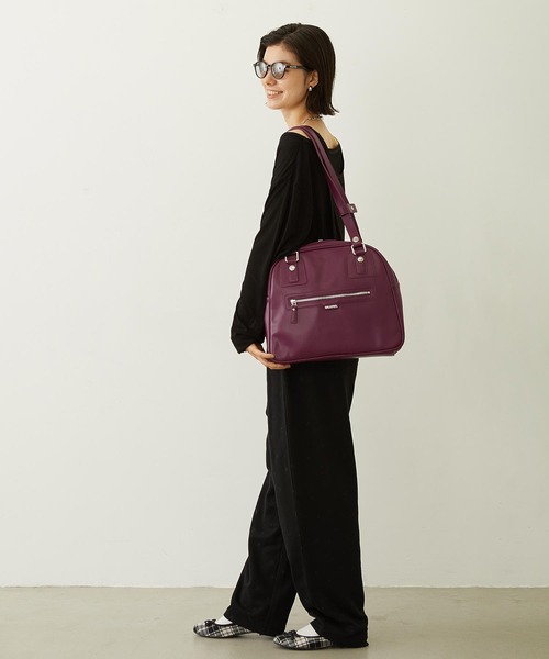 MILKFED.（ミルクフェド） ボストンバッグ HEART CHARM BOSTON BAG 