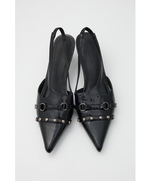 LAGUA GEM（ラグアジェム） パンプス CRUSH ENAMEL ミュール