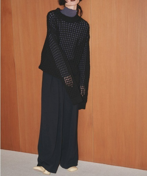 「TODAYFUL」 長袖ニット FREE ホワイト レディース_画像5